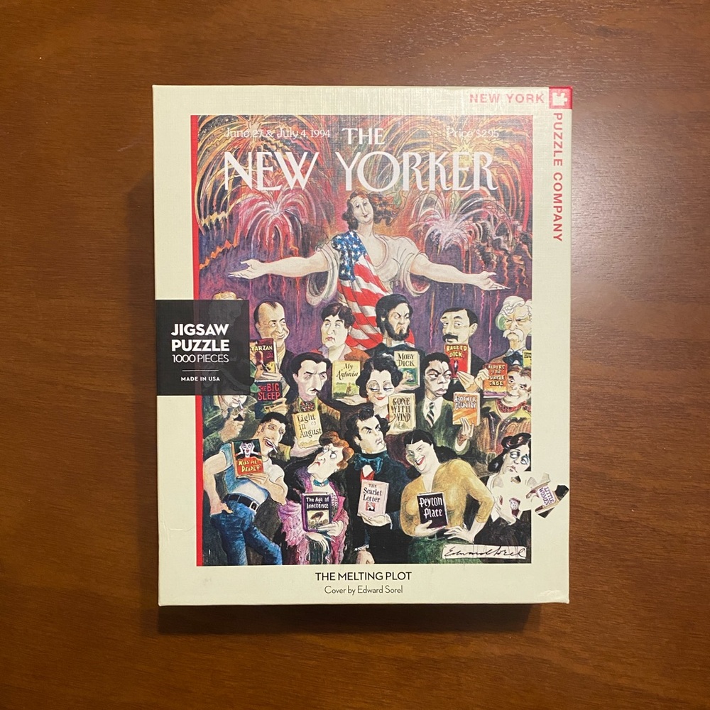 New York Puzzle Company The New Yorker Jigsaw Puzzle - 1000 Pieces